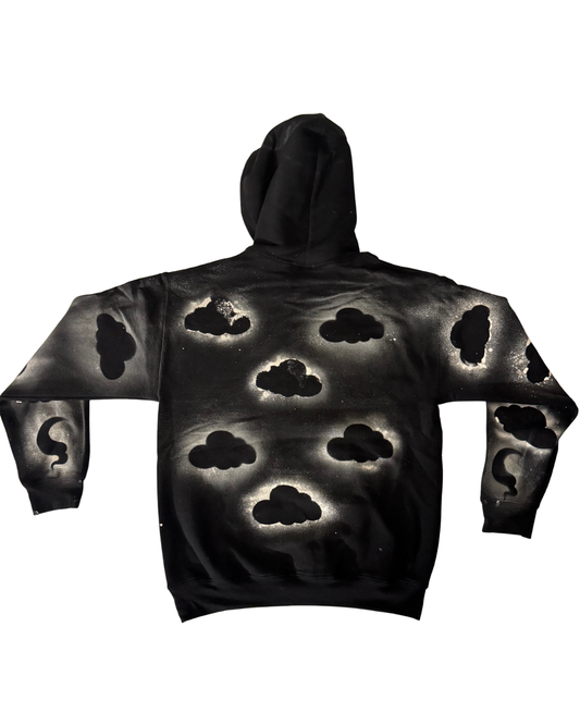 Midnight Puff™ Cloud Hoodie Black