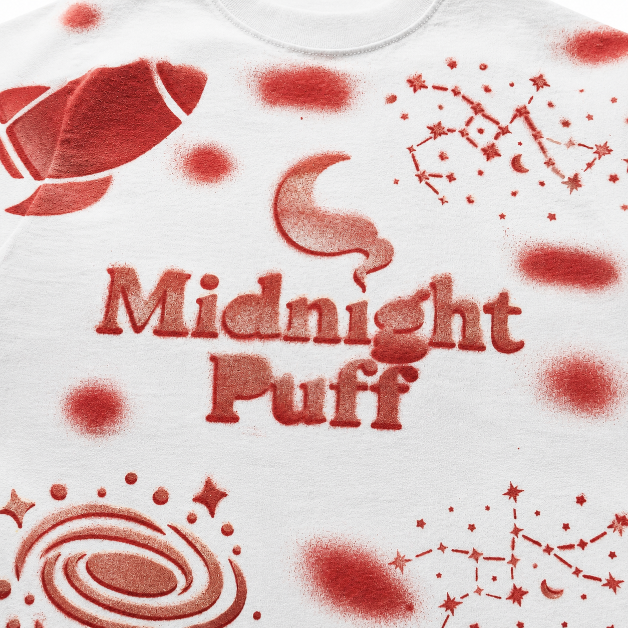 Midnight Puff™ Galaxy Custom Tee