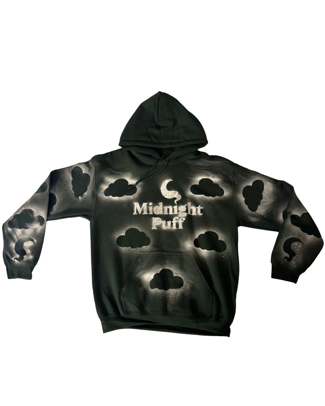 Midnight Puff™ Cloud Hoodie Forest Green
