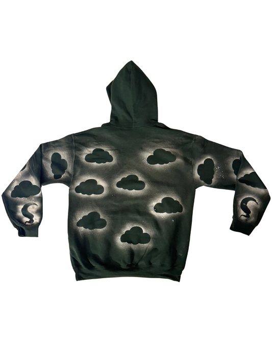 Midnight Puff™ Cloud Hoodie Forest Green