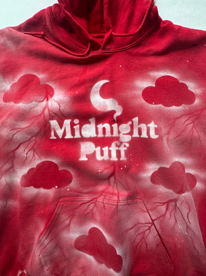 Midnight Puff™ Cloud Hoodie Fruit Punch Red
