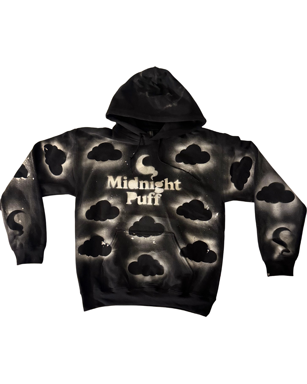 Midnight Puff™ Cloud Hoodie Black