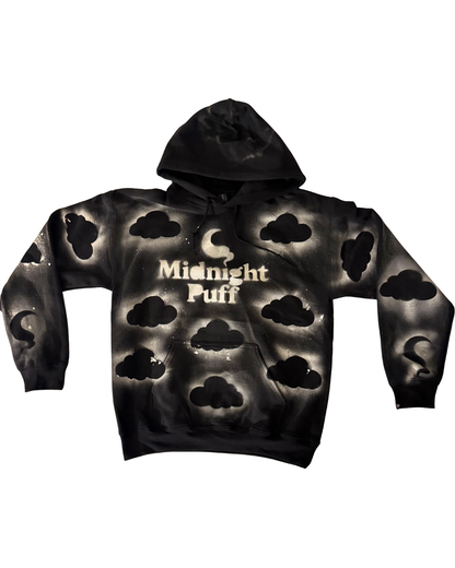 Midnight Puff™ Cloud Hoodie Black