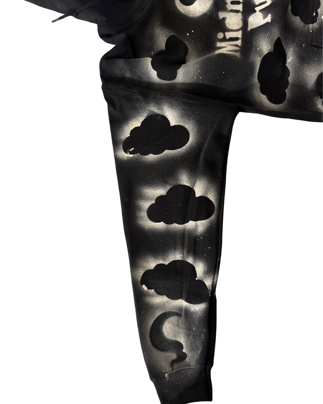 Midnight Puff™ Cloud Hoodie Black