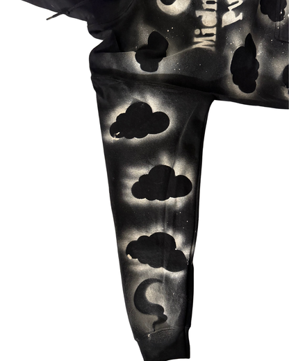 Midnight Puff™ Cloud Hoodie Black