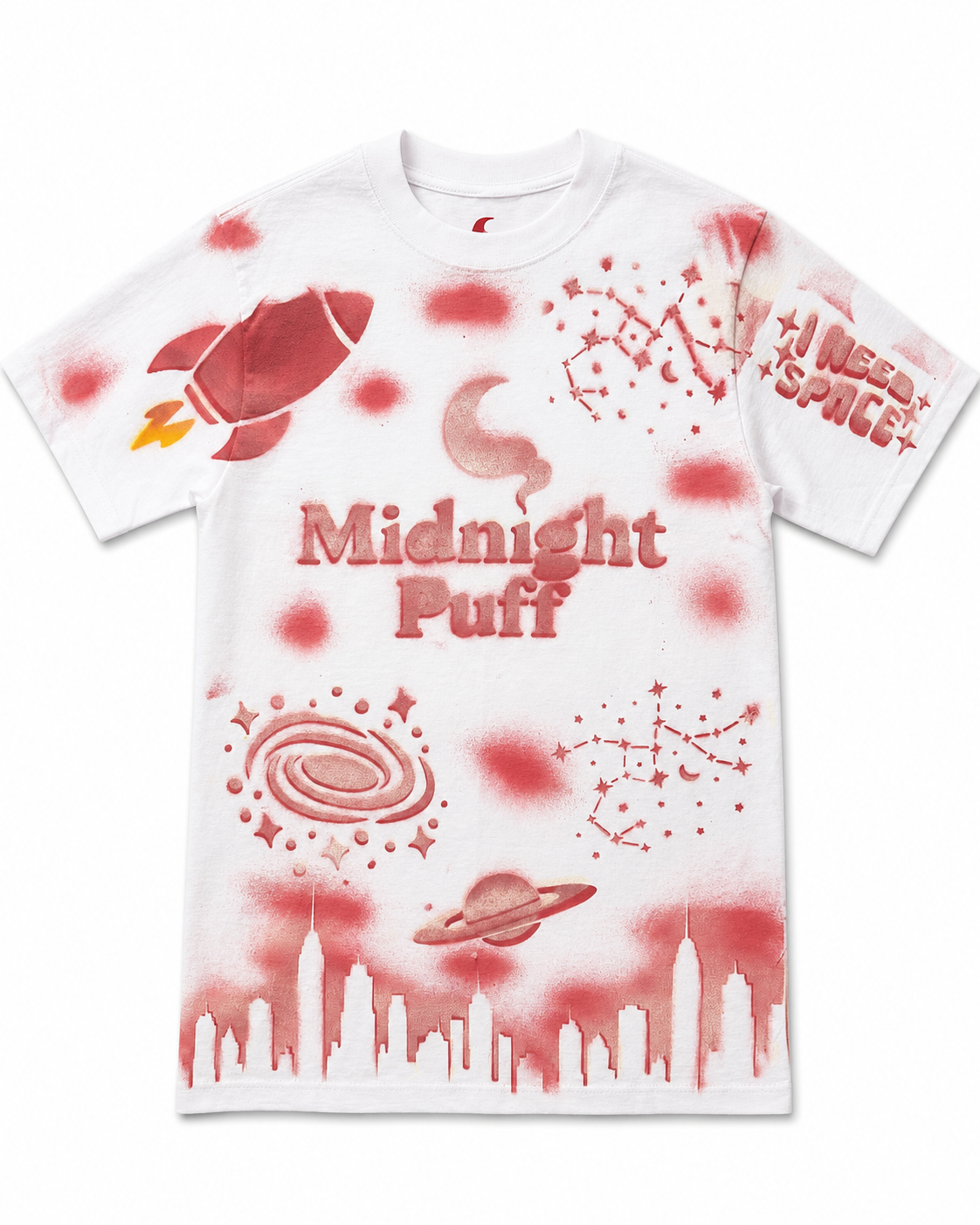 Midnight Puff™ Galaxy Custom Tee